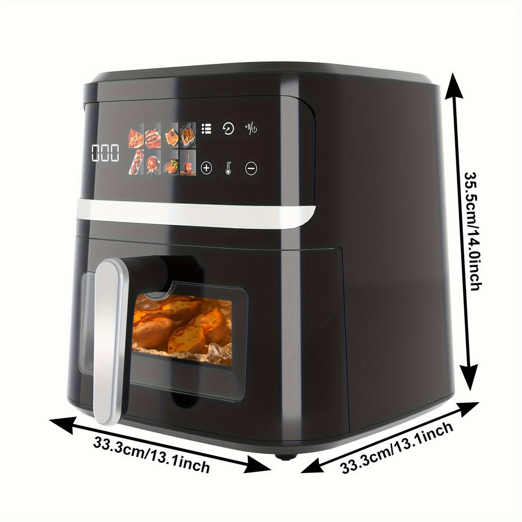 8.5 Quart Air Fryer, Electric Oven With Smart Cooking Programs, Large Capacity Multifunctional Electric Fryer, Household Electronic Touch Control Multifunctional Air Fryers, Kitchen Appliance
