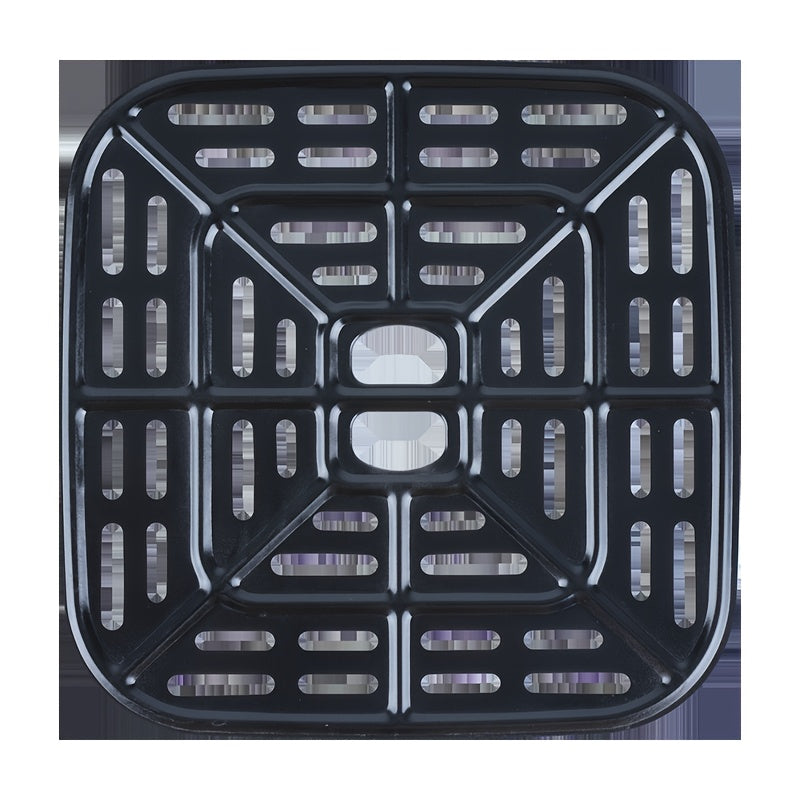 Family-Sized Large Capacity Air Fryer Oven - Basket, Black, with Optional Grill Attachment - Compact Kitchen Appliance for Home & Restaurants - Easy-Clean Stainless Steel Fry Basket - Healthy Low-Oil Cooking (80% Less Oil) - Perfect for Parties