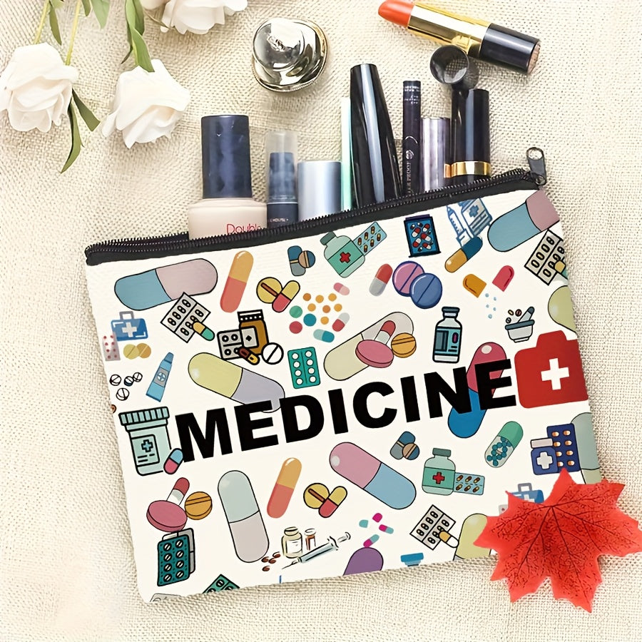 Multi-functional Makeup Bag Multi-functional 1\u002F3pcs Makeup Bag | Travel Zipper Bag, Storage Bag for Cosmetics and Necessities