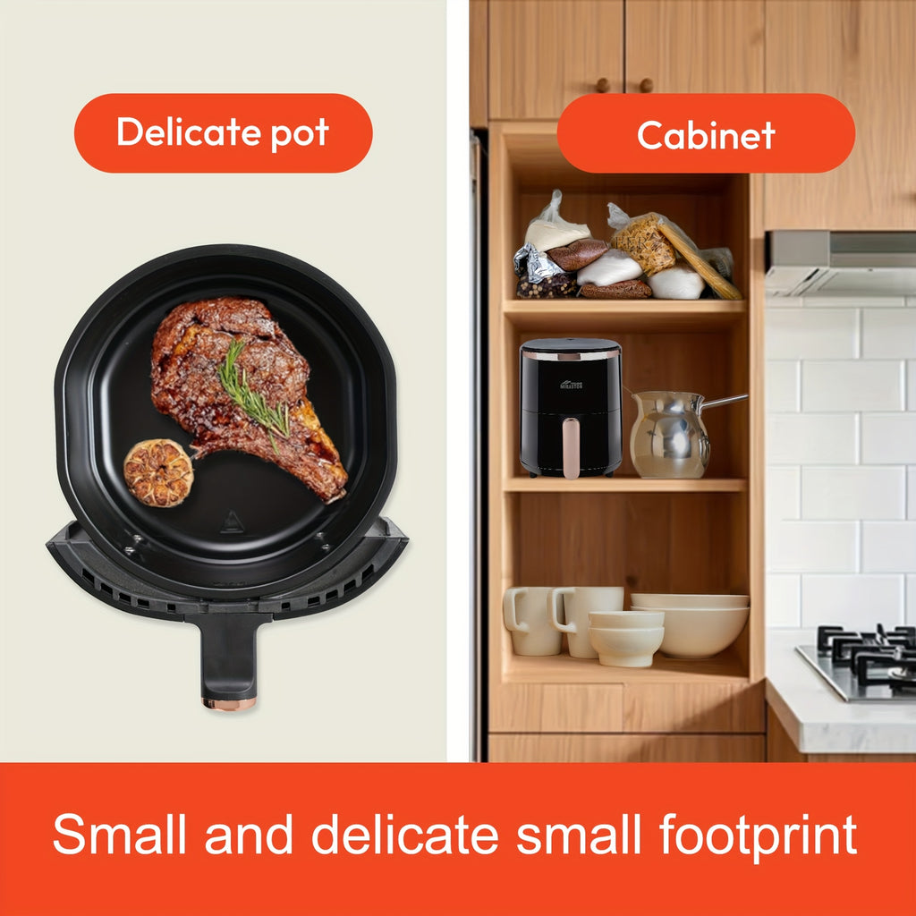 8.5QT\u002F3.6QT Air Fryer, Upgraded Large Capacity Suitable For 5-6 People, Smart Touch Screen For Easy Operation With 8 Preset Functions, Non-stick Coating For Easy Cleaning, Kitchen Accessories, Toaster Oven, Deep Fryer, Air Fryers, Kitchen