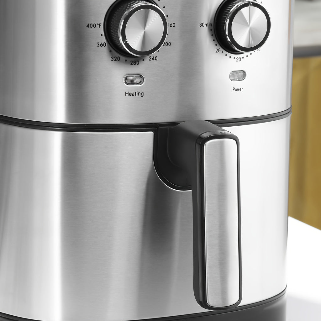 Air Fryer, 1700W 6.9 Quart Air Fryer Oven With 360° Air Circulation, Adjustable Temperature, Timer And Nonstick Basket For Oil Less Or Low Fat Cooking