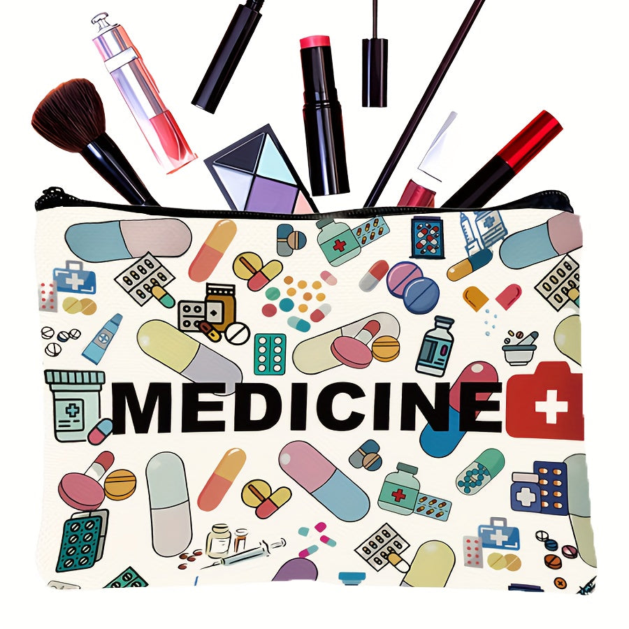 Multi-functional Makeup Bag Multi-functional 1\u002F3pcs Makeup Bag | Travel Zipper Bag, Storage Bag for Cosmetics and Necessities