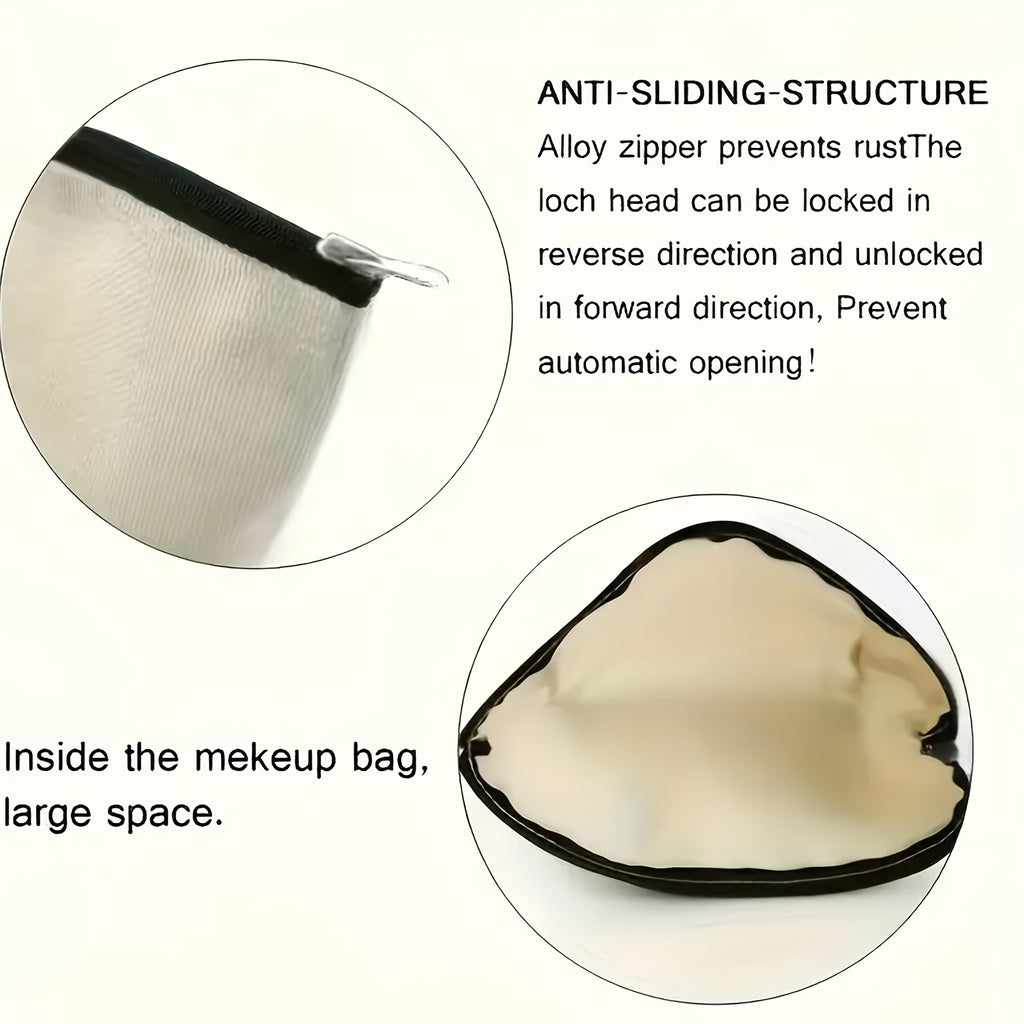 Chargers Only Travel Organizer Pouch - Hypoallergenic Cable & USB Storage Bag, Beige with Black Zipper, Unisex Electronic Accessory Case for Chargers, Cables, and Power Banks, Bold Text Design | Durable Construction